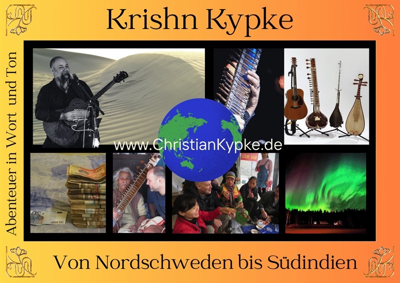 Krishn Kypke „Die Saiten der Welt“ am 06.11.25 um 19:30 Uhr