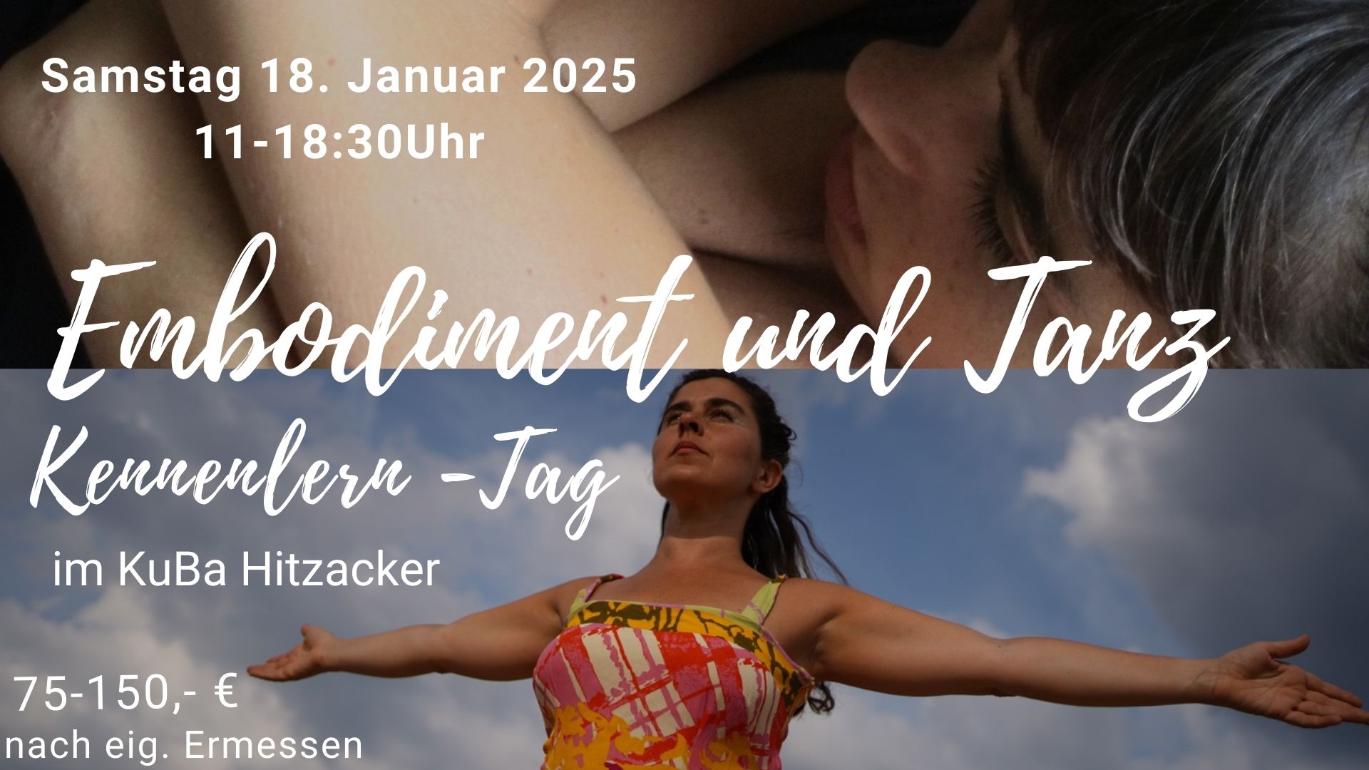 Embodiment und Tanz Kennenlern-Tag am 18.01.25 um 11:00 Uhr